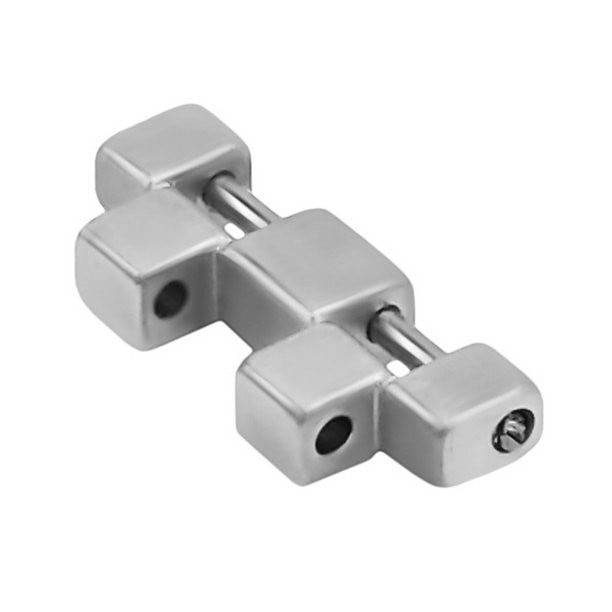 Omega 20mm Stainless Steel Half Link for Seamaster Planet Ocean: Omega 20mm Stainless Steel Half Link for Seamaster Planet Ocean Enhance the fit of your Omega Seamaster Planet Ocean watch with this durable 20mm half link. Crafted from high-quality stainless steel,