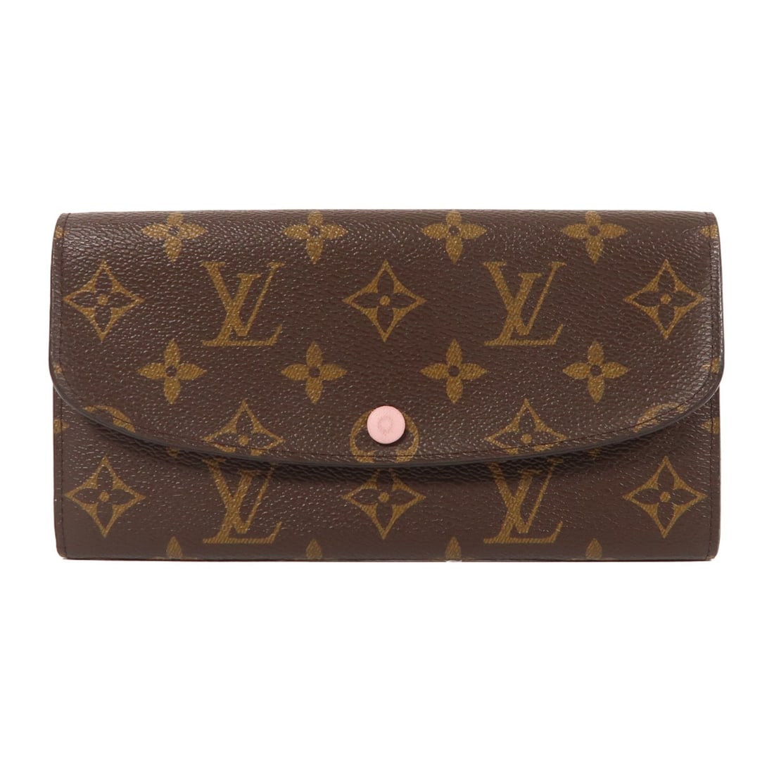 LOUIS VUITTON Emilie Long Bifold Wallet Monogram Brown M61289 (1 of 15)
