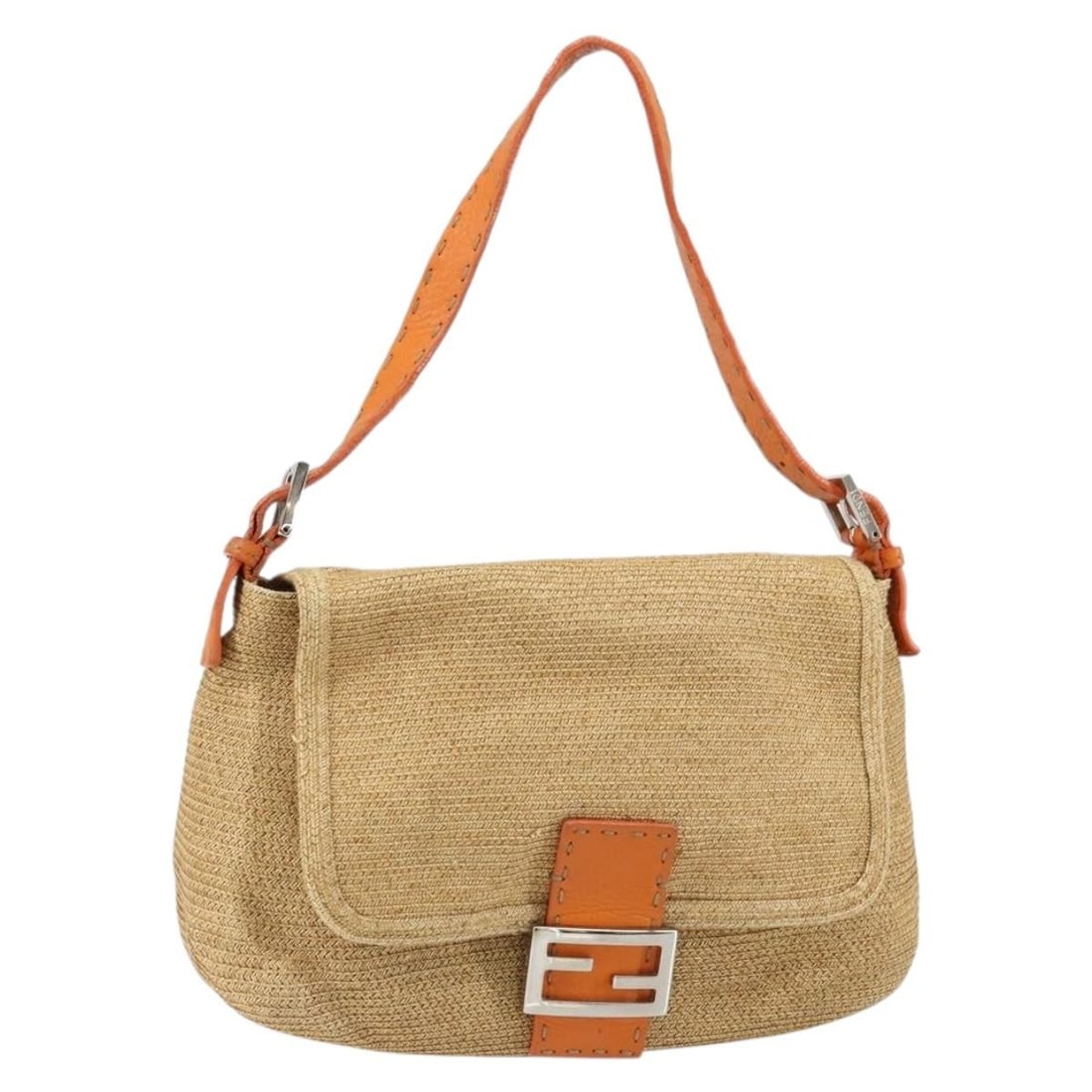 Fendi Mama Forever Beige Shoulder Bag (1 of 1)