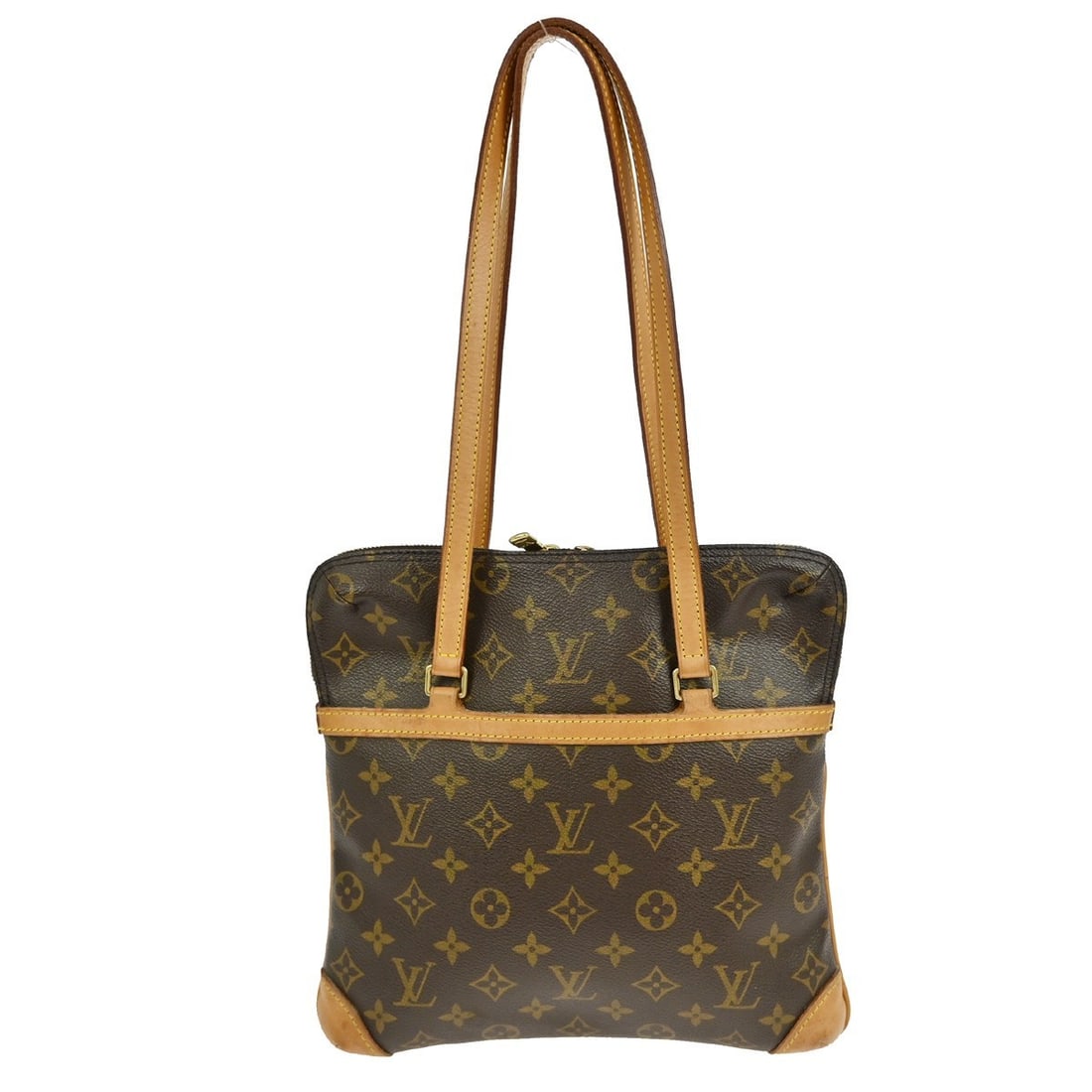 Louis Vuitton Monogram Coussins GM Shoulder Bag M51141 Brown Leather: Louis Vuitton Monogram Coussins GM Shoulder Bag M51141 Brown Leather Introducing the Louis Vuitton Monogram Coussins GM Shoulder Bag, a stylish accessory perfect for casual occasions. This vintage bag