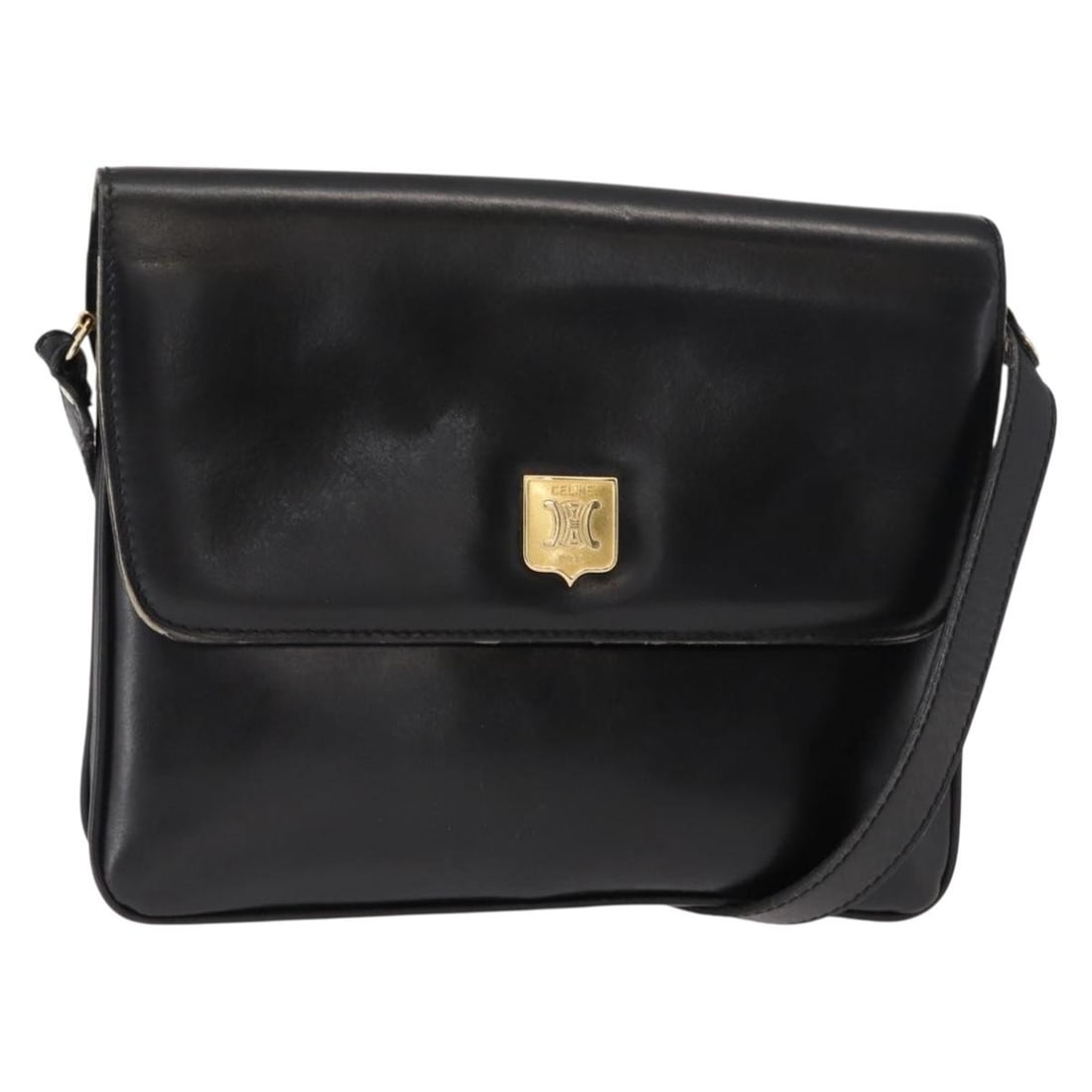 Vintage Celine Black Shoulder Bag Pre-Owned Accessory (1 of 1)