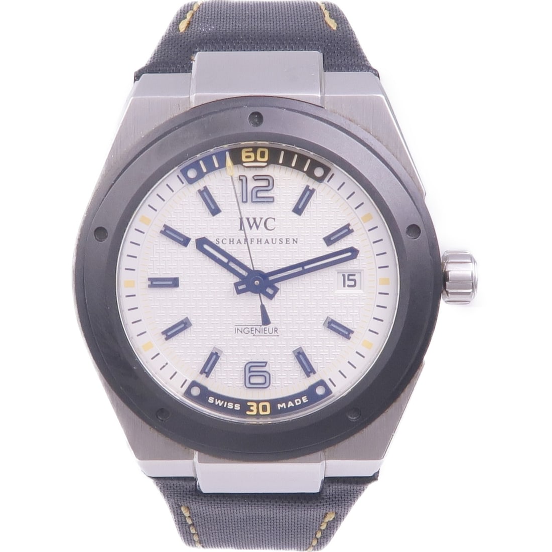 IWC Ingenieur Automatic Climate Action IW323402 Stainless Steel Watch (1 of 14)