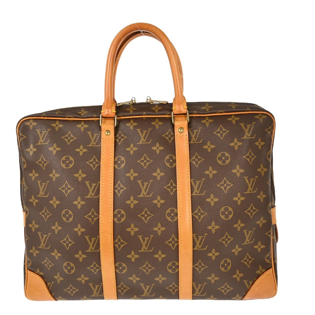 Louis Vuitton Porte-Documents Voyage monogram canvas brown medium handbag M53361 (1 of 9)