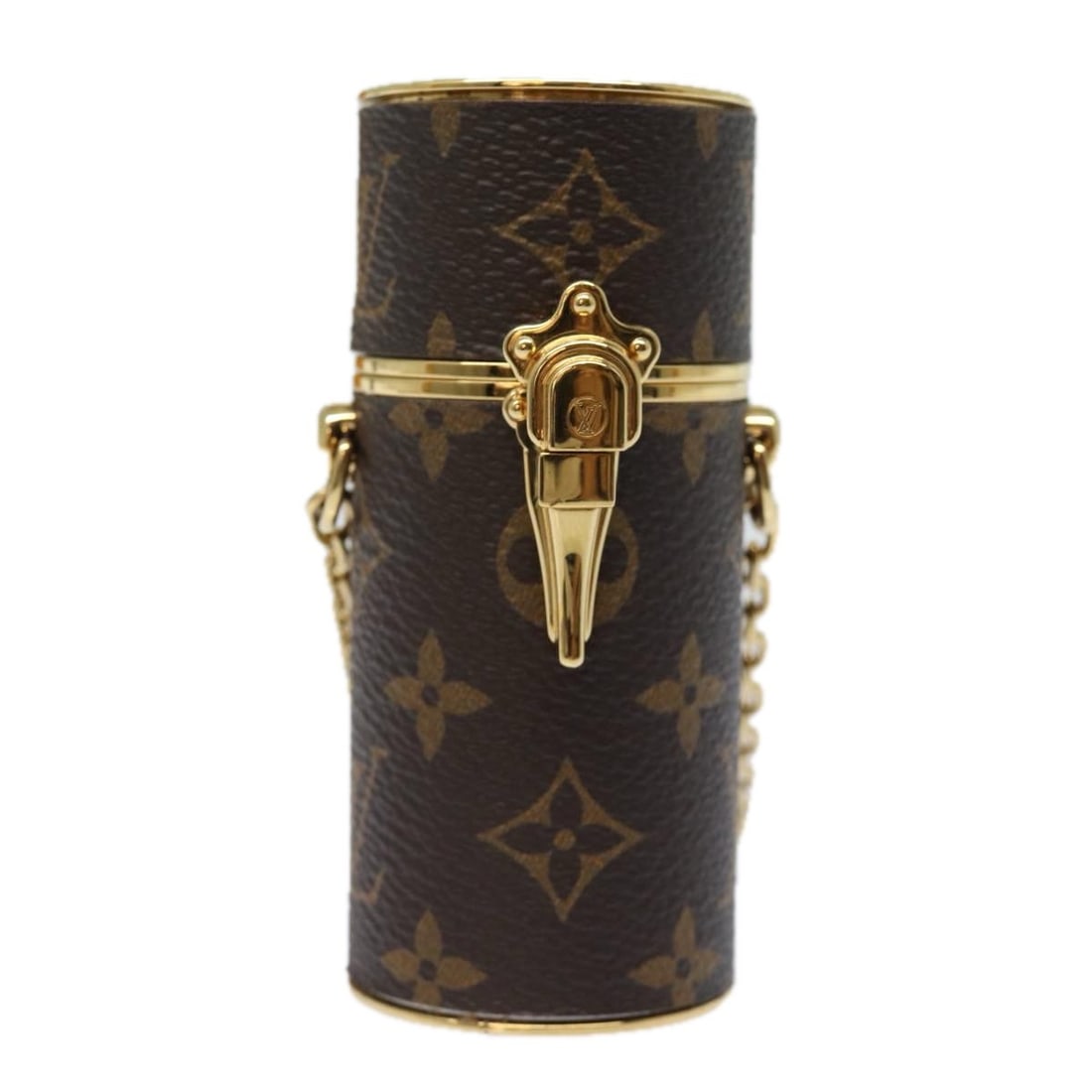 Lipstick Carrying Case with Chain Multicolour by Louis Vuitton: Lipstick Carrying Case with Chain Multicolour by Louis Vuitton This pre-owned Louis Vuitton Lipstick Case on Chain features a multicolour design and is crafted as a clutch and pouch. The item is in ve