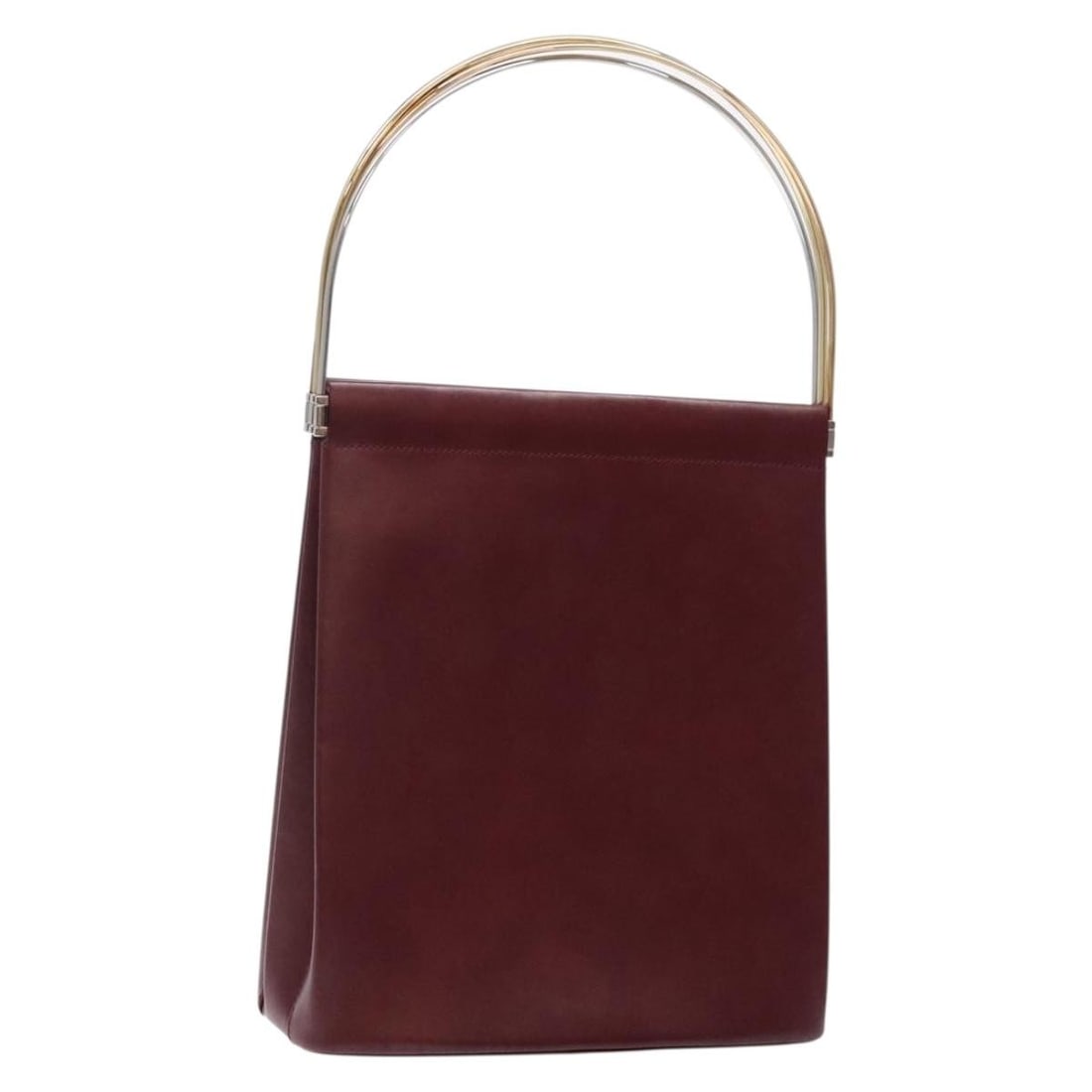 Cartier Trinity Burgundy Leather Handbag for Women (1 of 1)