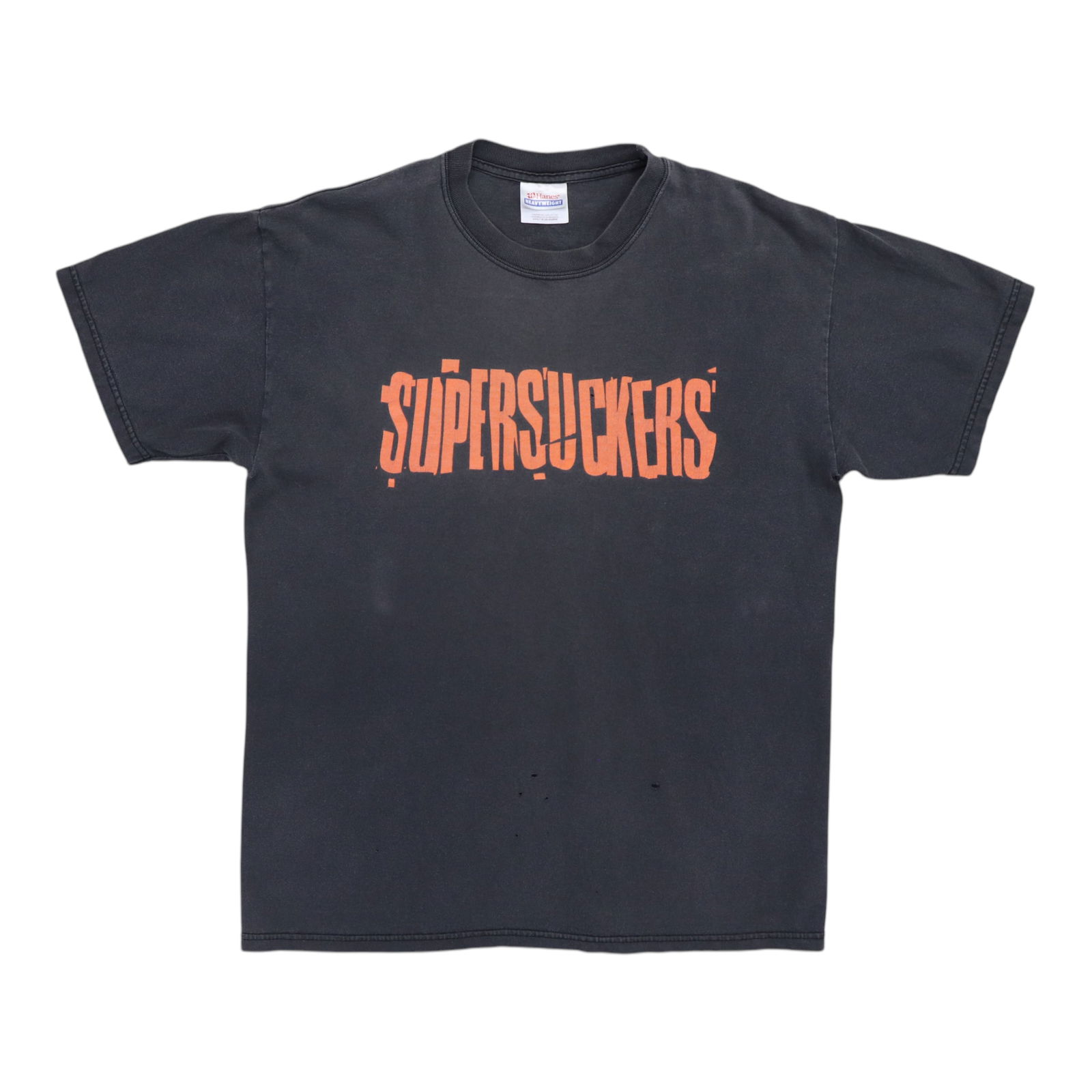 Vintage 1990s Supersuckers Black Cotton Shirt with Graphics (1 of 6)