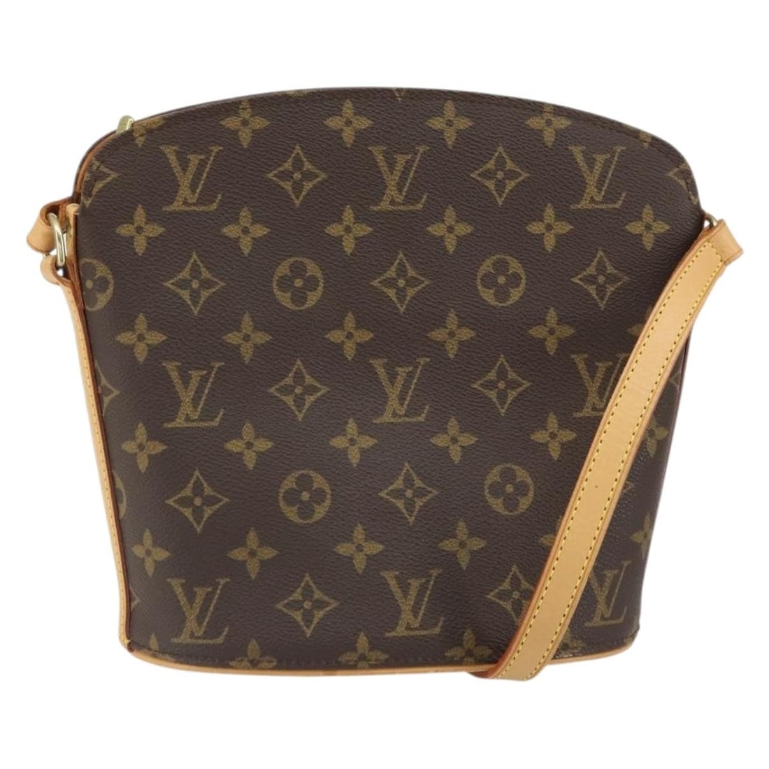 Louis Vuitton Drouot Monogram Canvas Shoulder Bag Model M51290 France (1 of 18)