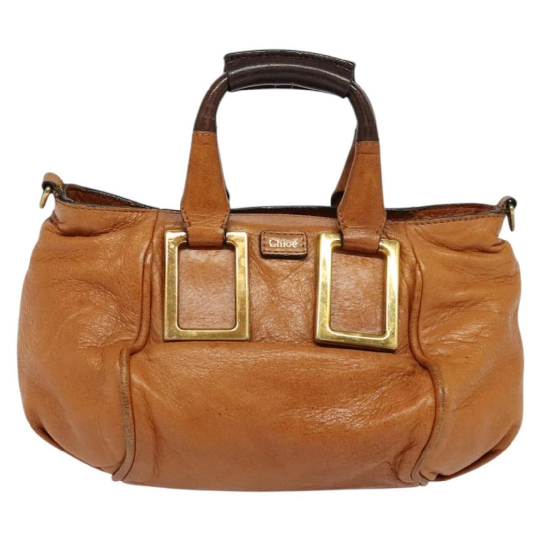 Ethel Brown Leather Satchel by Chloe (1 of 2)