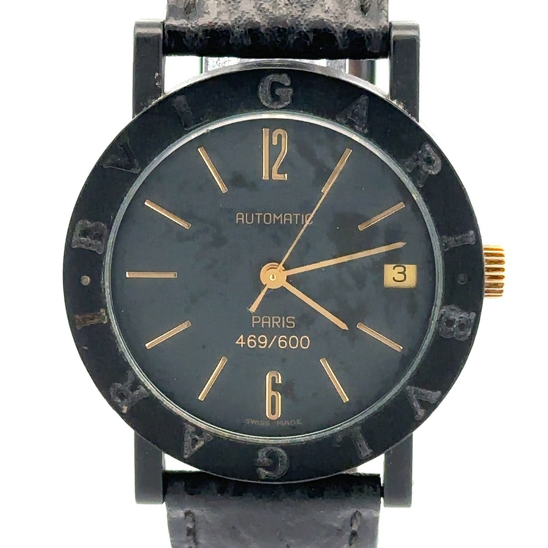 Bvlgari Carbon Gold Limited Edition 33mm Automatic Swiss Watch (1 of 12)