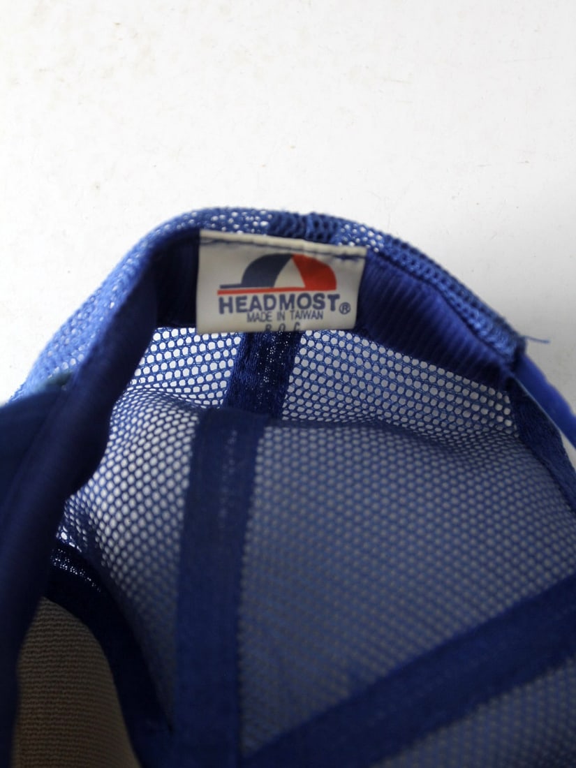 Vintage USA Trucker Hat with Eagle Patch Adjustable Snapback - 8