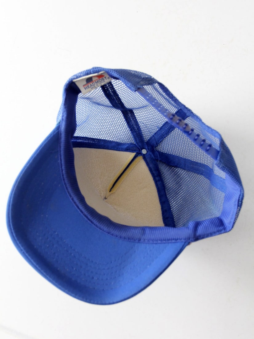 Vintage USA Trucker Hat with Eagle Patch Adjustable Snapback - 9