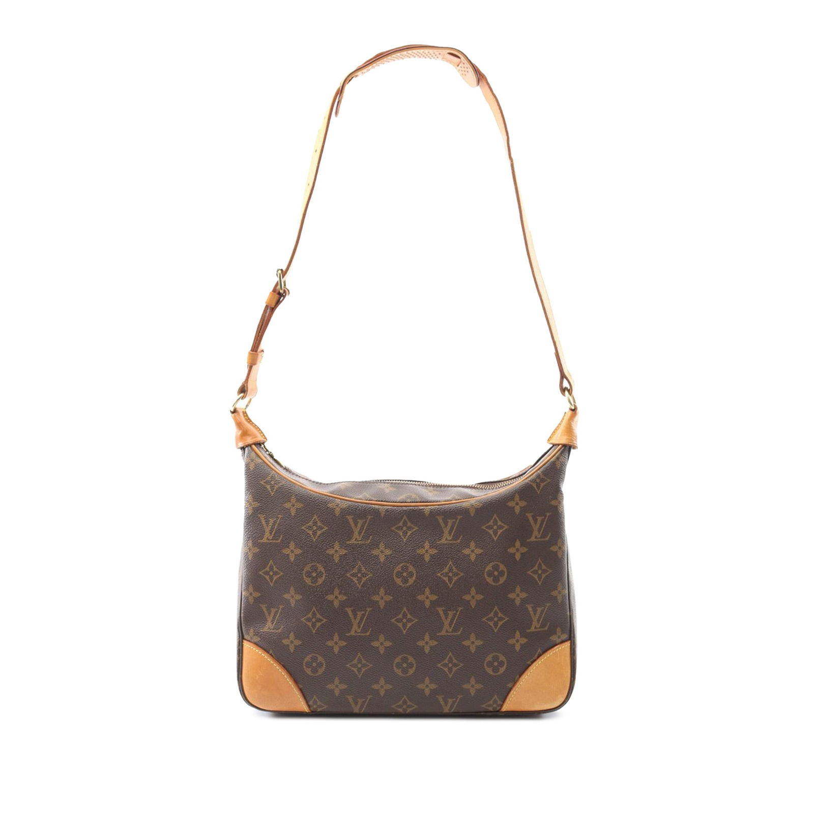 Louis Vuitton Monogram Boulogne 30 Bag with Vachetta Trim (1 of 9)