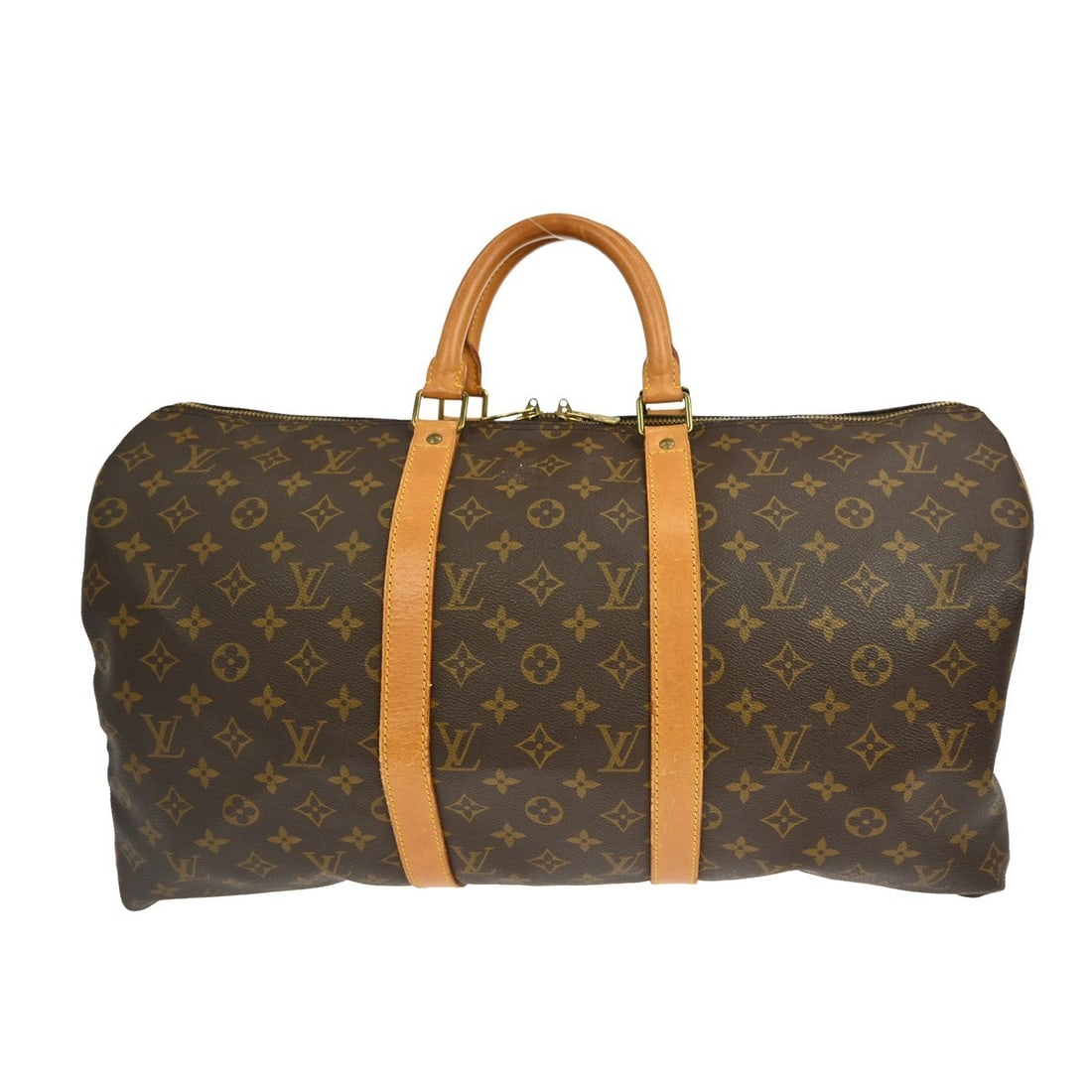 Keepall 50 Travel Handbag in Brown by Louis Vuitton (1 of 1)