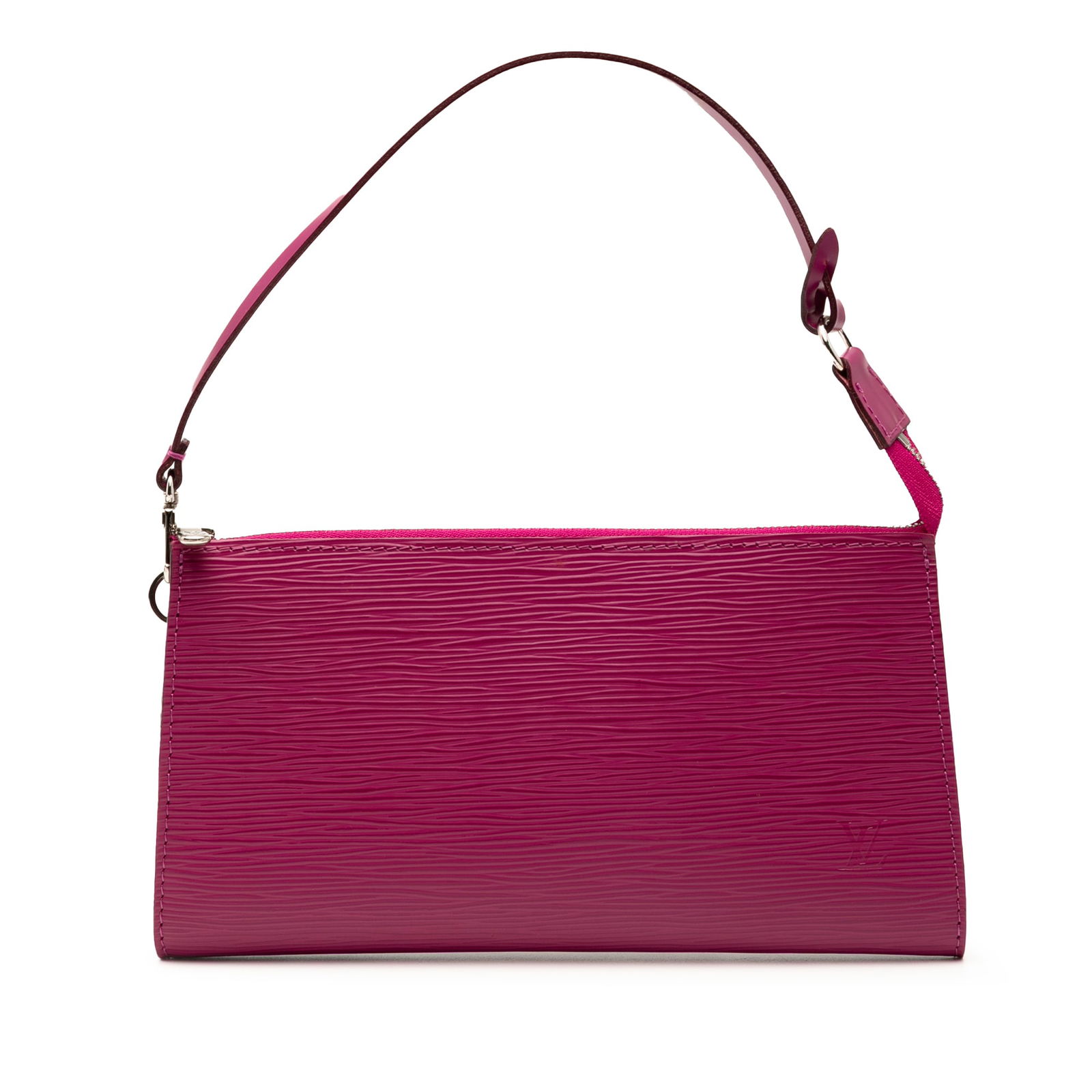 Louis Vuitton Epi Pochette Accessoires Purple Leather Bag (1 of 7)