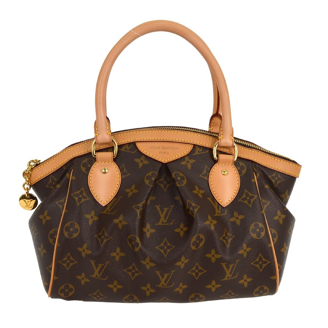 Louis Vuitton Monogram Tivoli PM Handbag M40143 Zip Tote: Louis Vuitton Monogram Tivoli PM Handbag M40143 Zip Tote Discover the elegance of the Louis Vuitton Monogram Tivoli PM Handbag, a stylish tote that effortlessly combines fashion and functionality. Fea