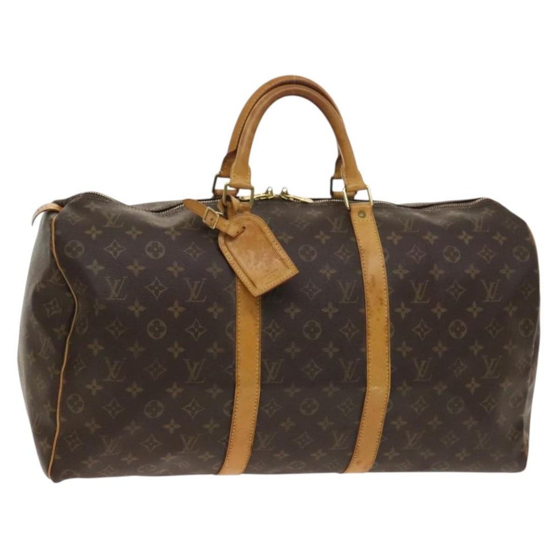 Keepall Travel Bag by Louis Vuitton in Brown Monogram Canvas (1 of 1)