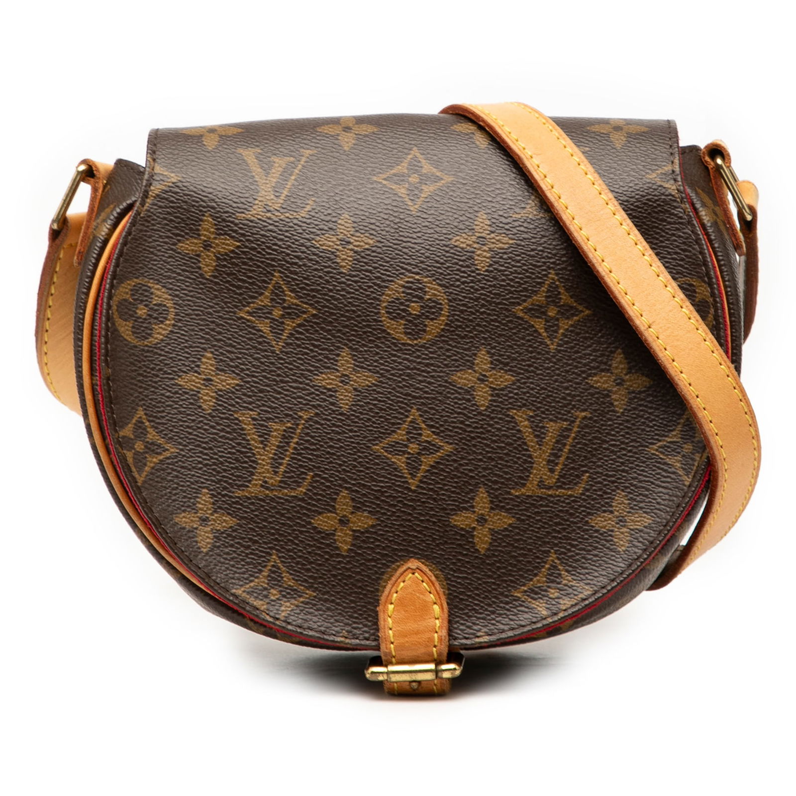 Louis Vuitton Monogram Sac Tambourine Bag with Vachetta Leather Trim (1 of 7)