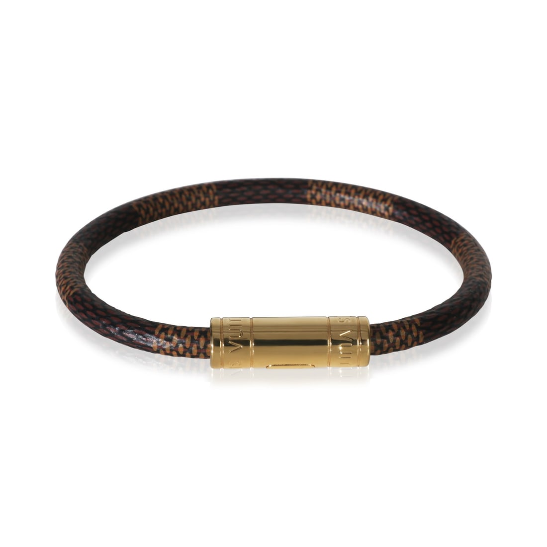 Keep It Gold Plated Unisex Bracelet by Louis Vuitton with Box and Papers (1 of 4)