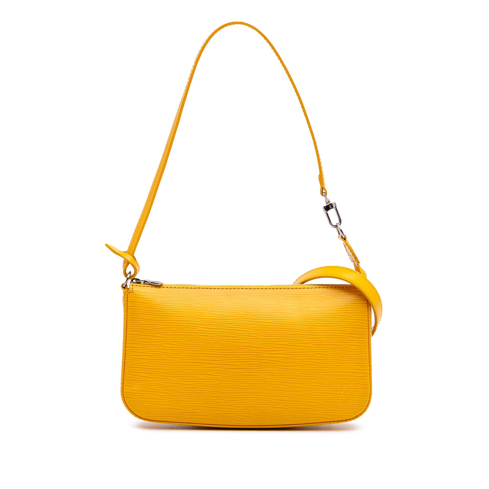 Louis Vuitton Epi Pochette Accessoires Yellow Leather Bag (1 of 11)