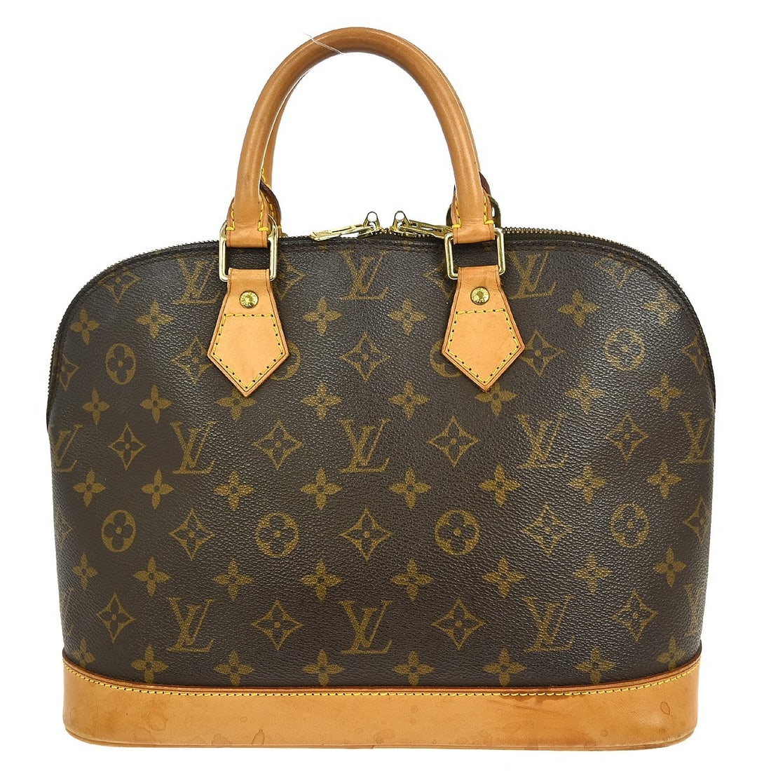 Alma Tote in Brown Leather by Louis Vuitton (1 of 1)