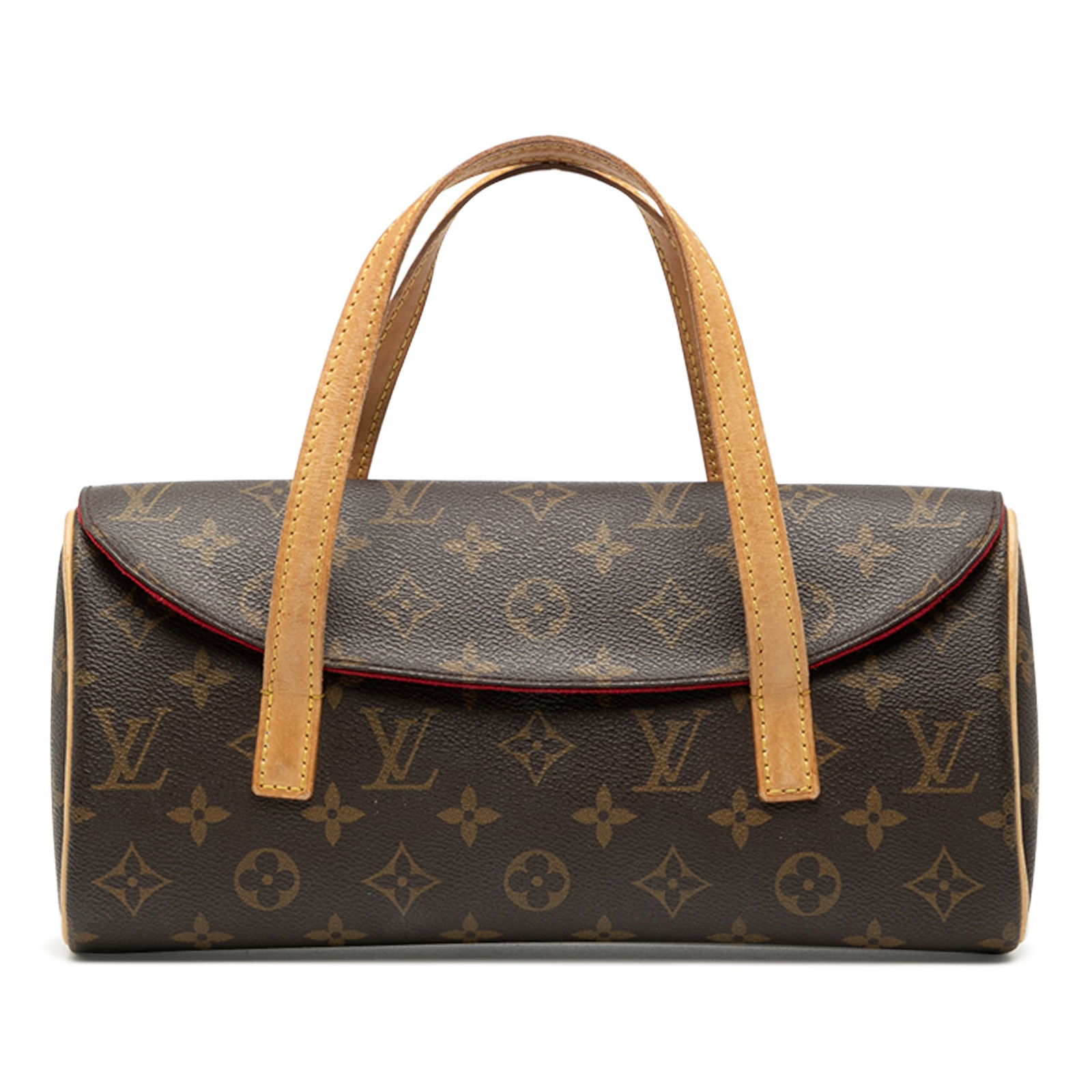 Louis Vuitton Sonatine Handbag Monogram Canvas with Vachetta Leather Trim (1 of 7)