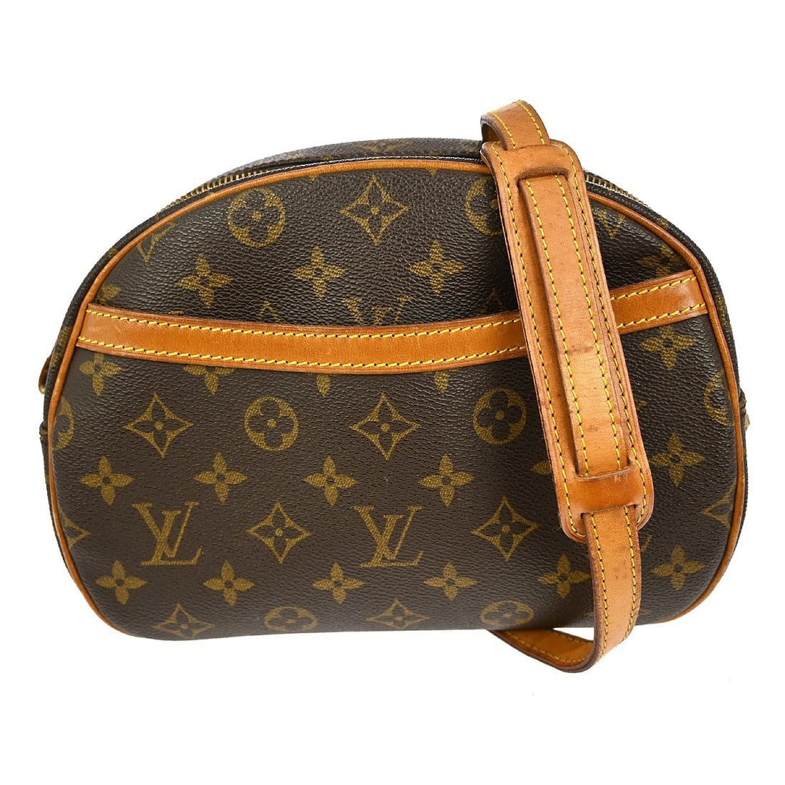 Louis Vuitton Monogram Blois Crossbody Bag M51221 Vintage Brown (1 of 12)