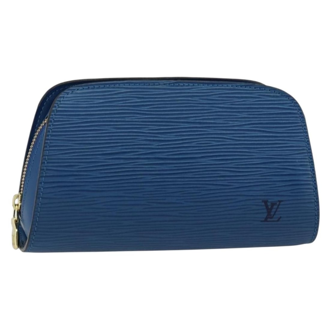 Louis Vuitton Epi Dauphine PM Pouch Blue M48445 Made in France (1 of 18)