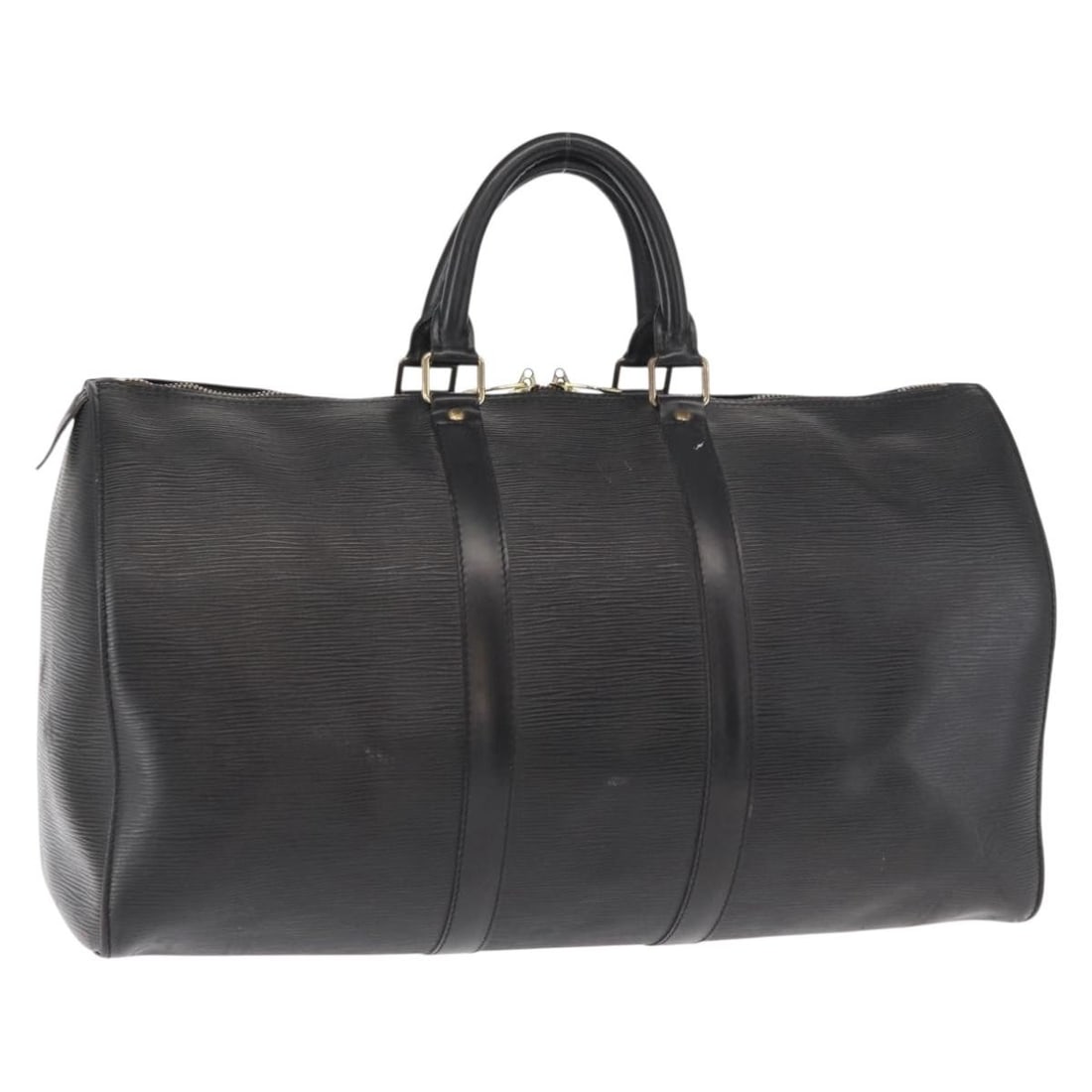Keepall 45 Epi Black Travel Bag by Louis Vuitton (1 of 1)