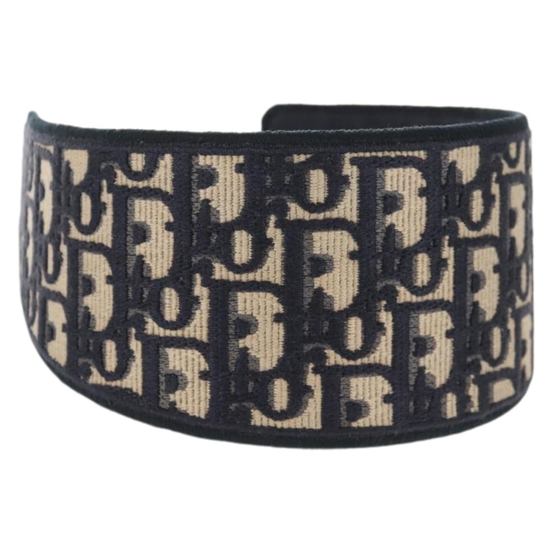 Christian Dior Navy Trotter Canvas Oblique Katyusha Cap Auth: Christian Dior Navy Trotter Canvas Oblique Katyusha Cap Auth This stylish Christian Dior cap is crafted from high-quality Trotter Canvas in a classic navy color. Designed for both fashion and function