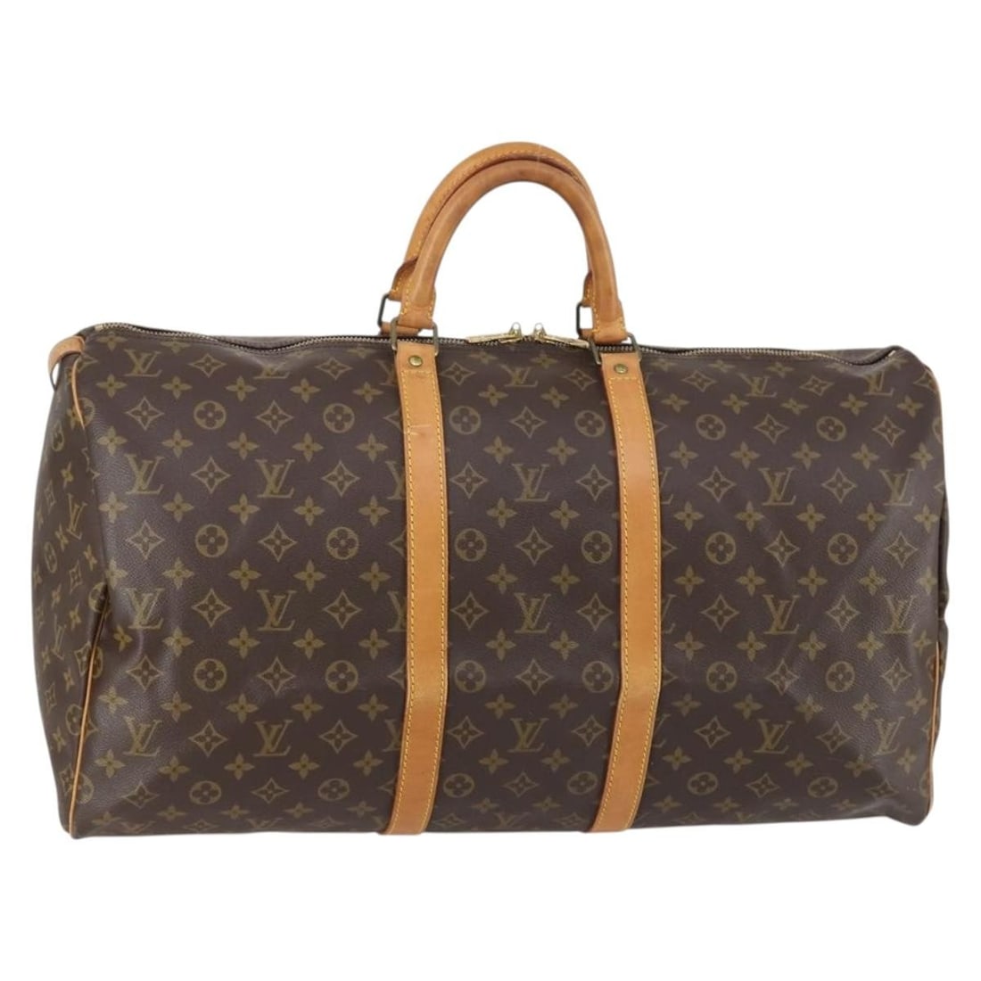 Keepall 55 Brown Travel Bag by Louis Vuitton (1 of 1)