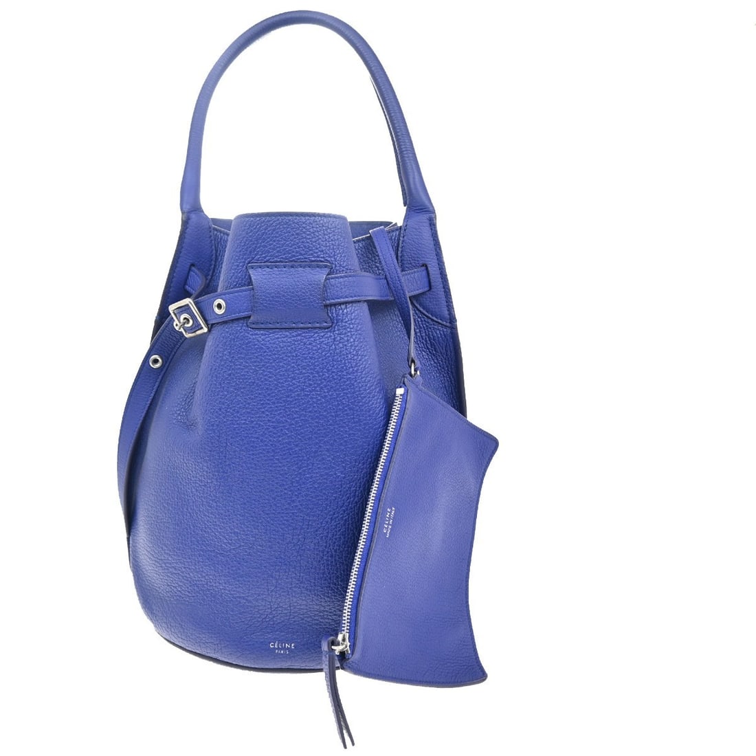 Celine Blue Big Bag Bucket Handbag Pre-Owned (1 of 1)