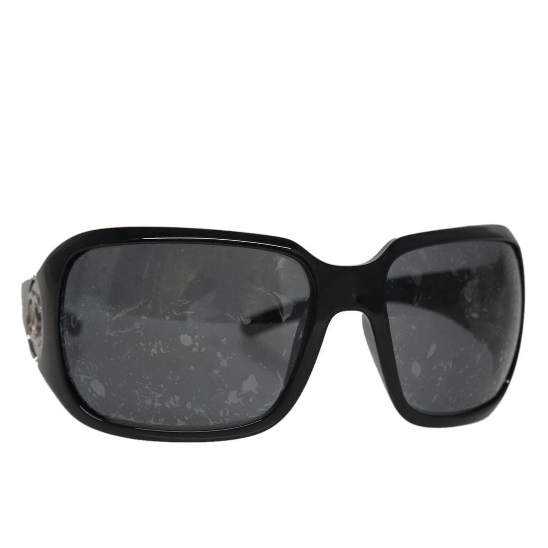 CHANEL Black Plastic Sunglasses Made in Italy Authenticated (1 of 10)