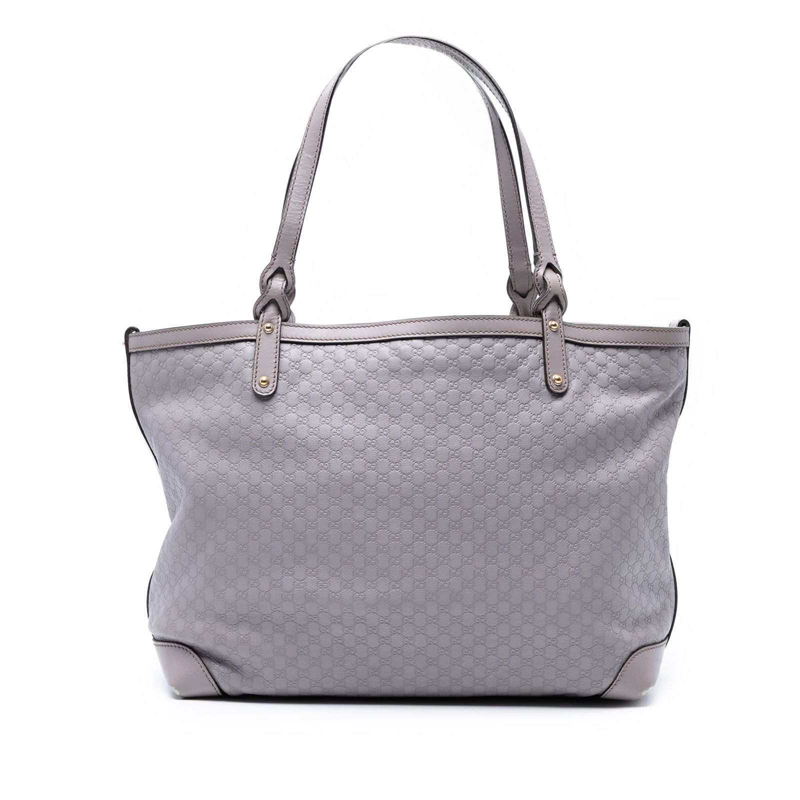 Purple Leather Gucci Microguccissima Medium Tote Bag with Embossed Finish: Purple Leather Gucci Microguccissima Medium Tote Bag with Embossed Finish This Gucci Medium Microguccissima Craft Tote features an embossed leather exterior in a rich purple hue, complemented by flat