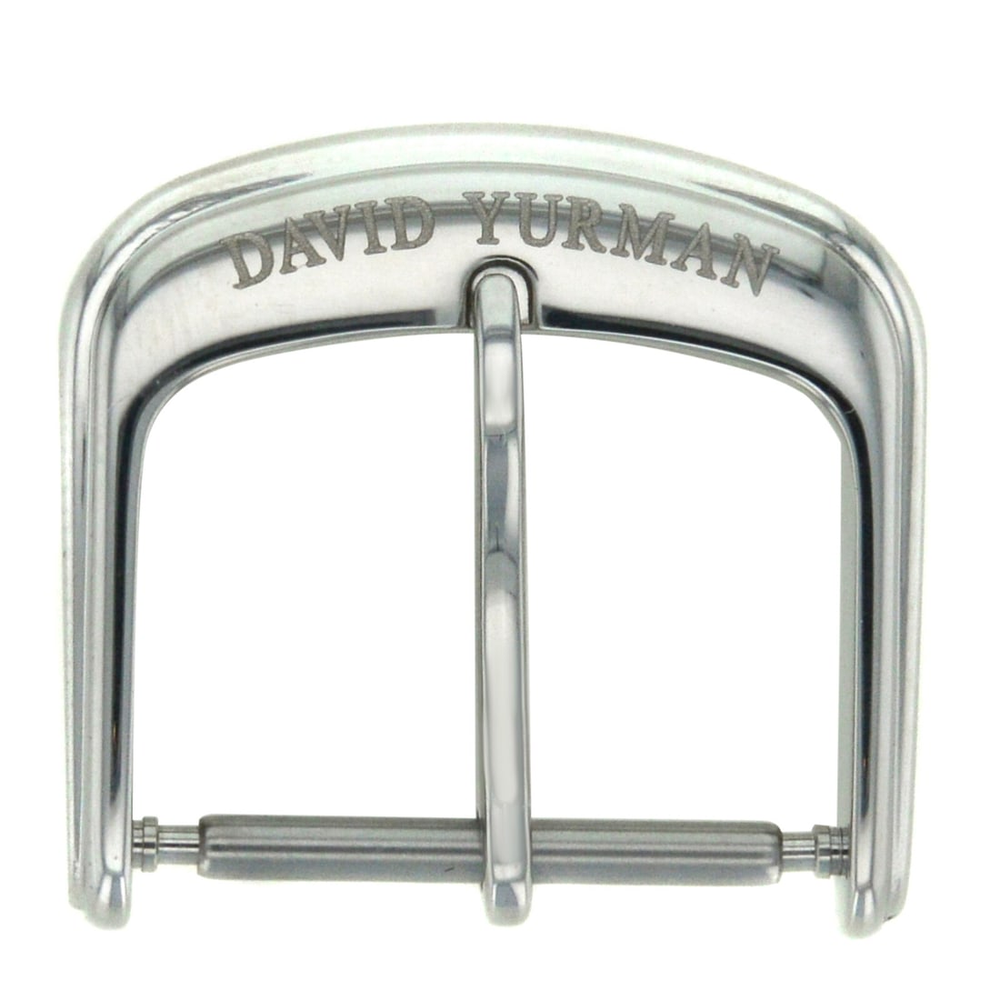 David Yurman DY16ST 16 mm Stainless Steel Watch Buckle: David Yurman DY16ST 16 mm Stainless Steel Watch Buckle Enhance your watch with this authentic David Yurman 16 mm Stainless Steel Tang Watch Buckle. Designed to fit 16 mm leather watch bands, this buck