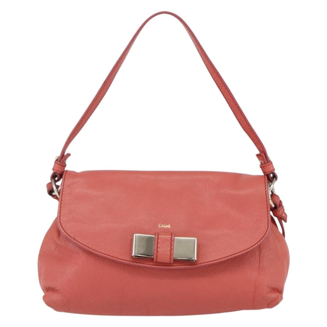Pink Chloe Lily Shoulder Bag with Top Handle (1 of 2)
