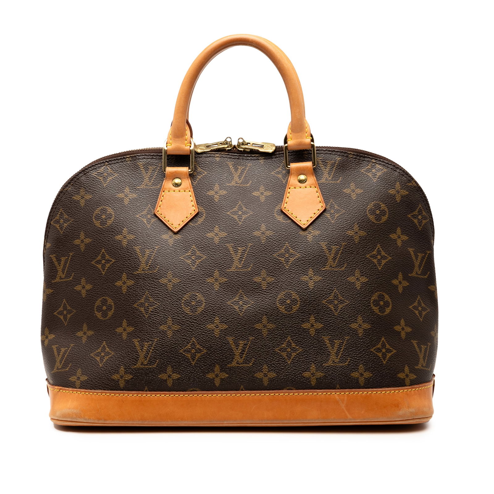 Louis Vuitton Monogram Alma PM Brown Canvas Handbag (1 of 7)