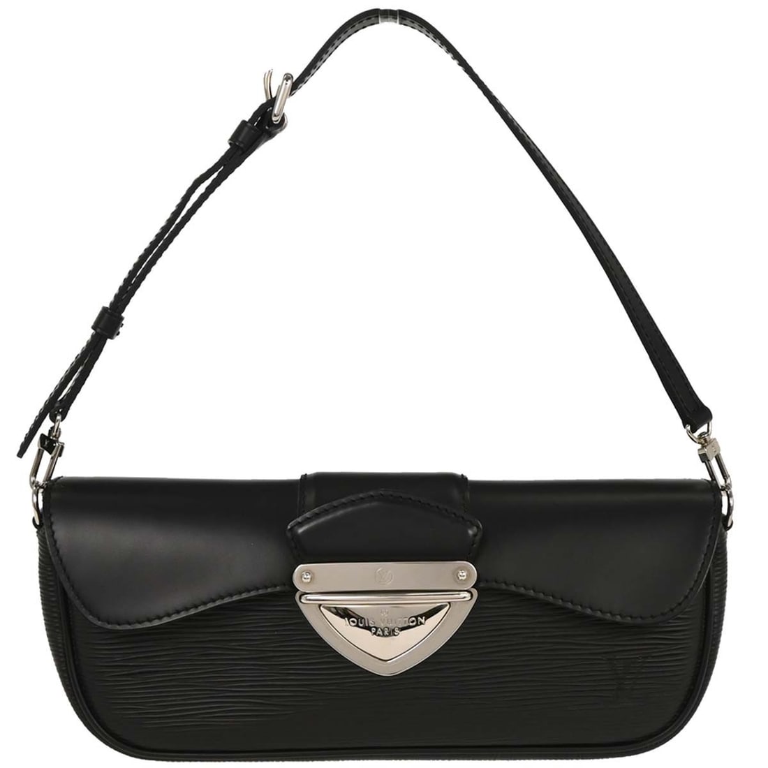 Louis Vuitton Black Epi Pochette Montaigne Handbag M59292 Vintage (1 of 10)