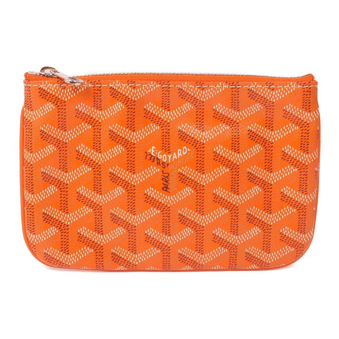 GOYARD Senat PM Pouch Coated Canvas Orange France (1 of 13)