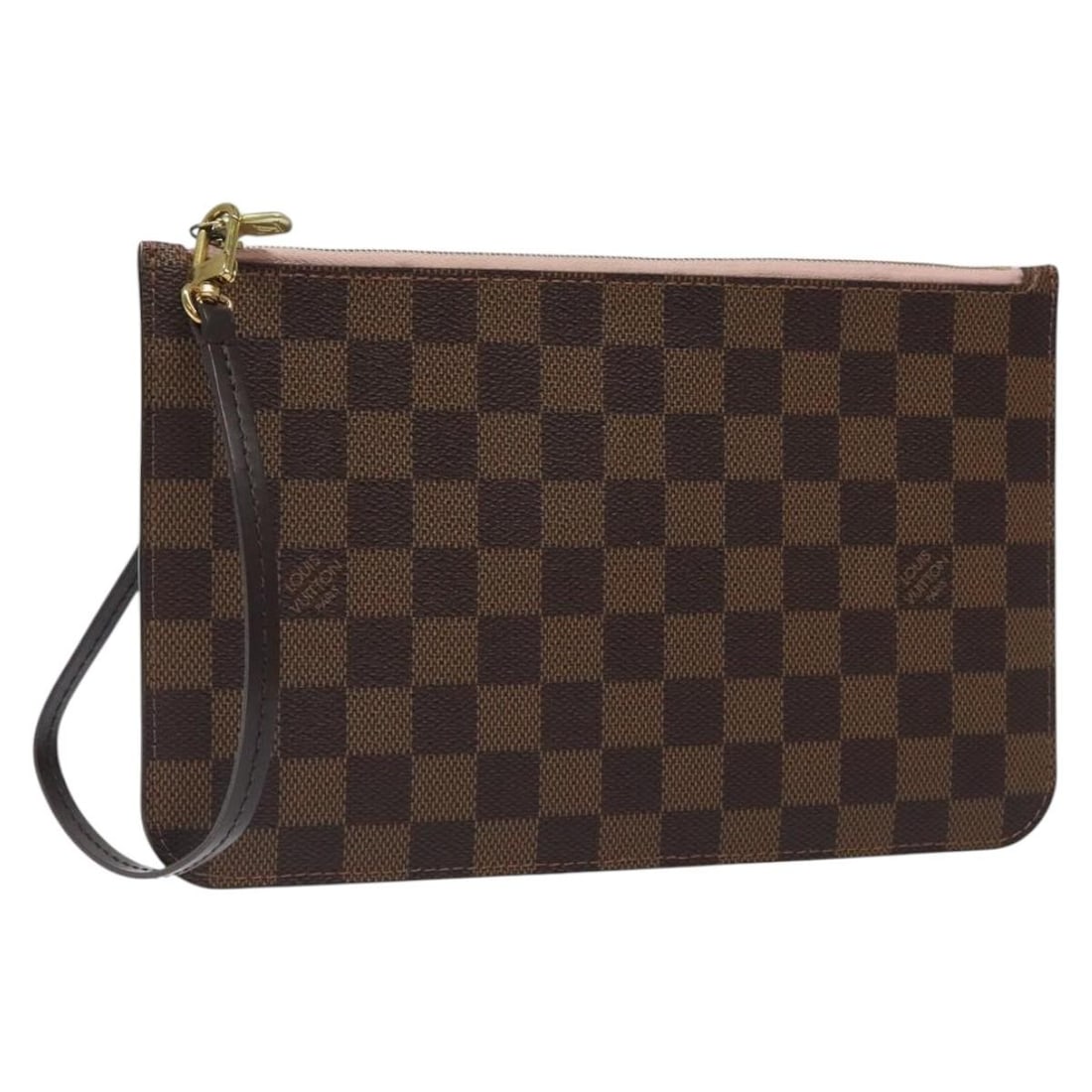 Louis Vuitton Damier Ebene Neverfull MM Accessory Pouch Auth: Louis Vuitton Damier Ebene Neverfull MM Accessory Pouch Auth This authentic Louis Vuitton Damier Ebene Accessory Pouch is a stylish and functional addition to your collection. Crafted from durable Dam