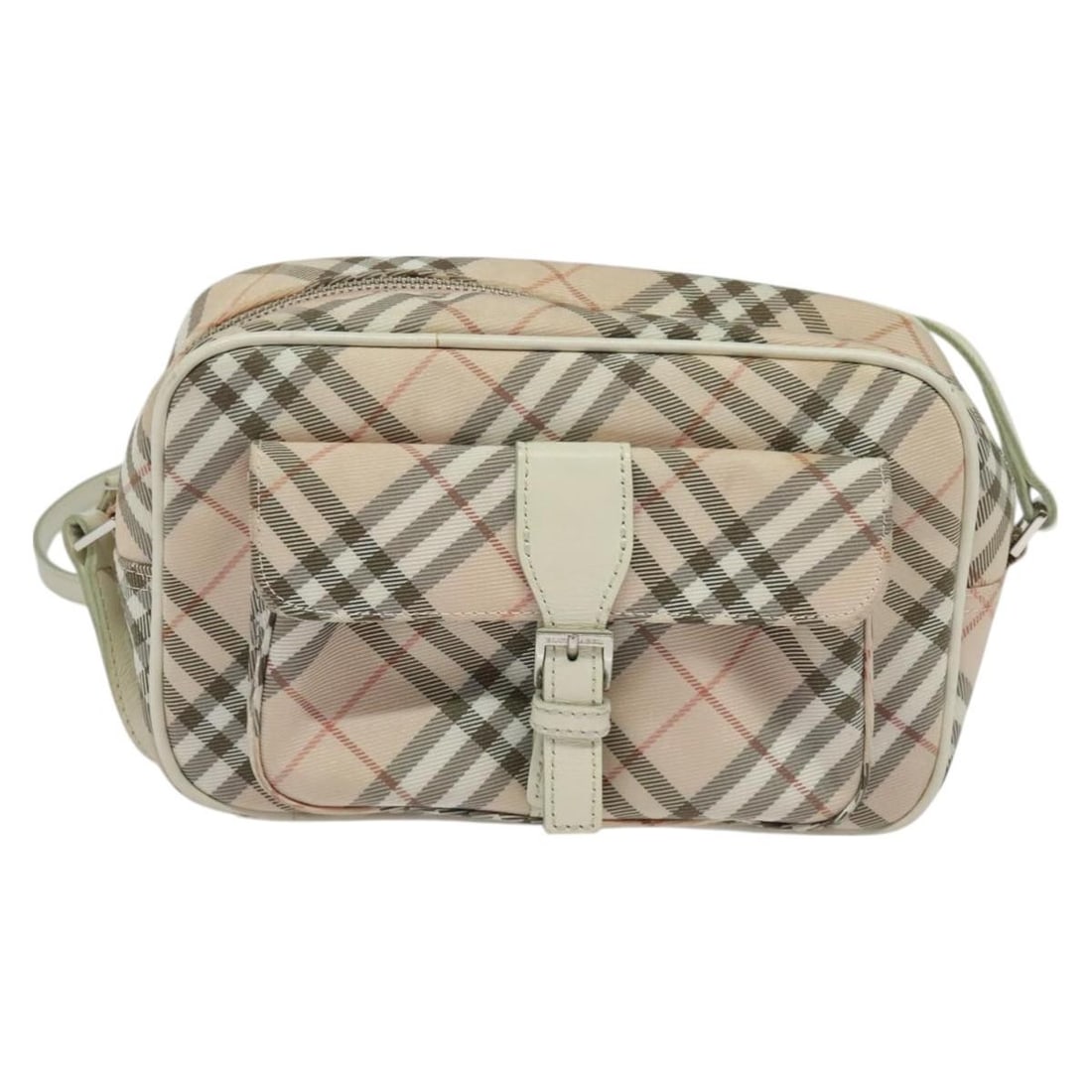 Pink Nova Check Shoulder Bag by Burberry Blue Label (1 of 2)