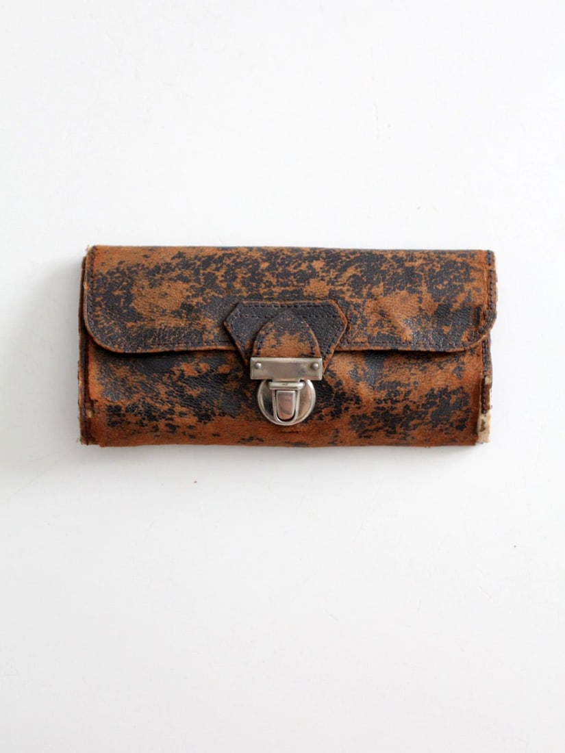 Vintage English Grooming Set with TUCKETTE Leather Case (1 of 11)