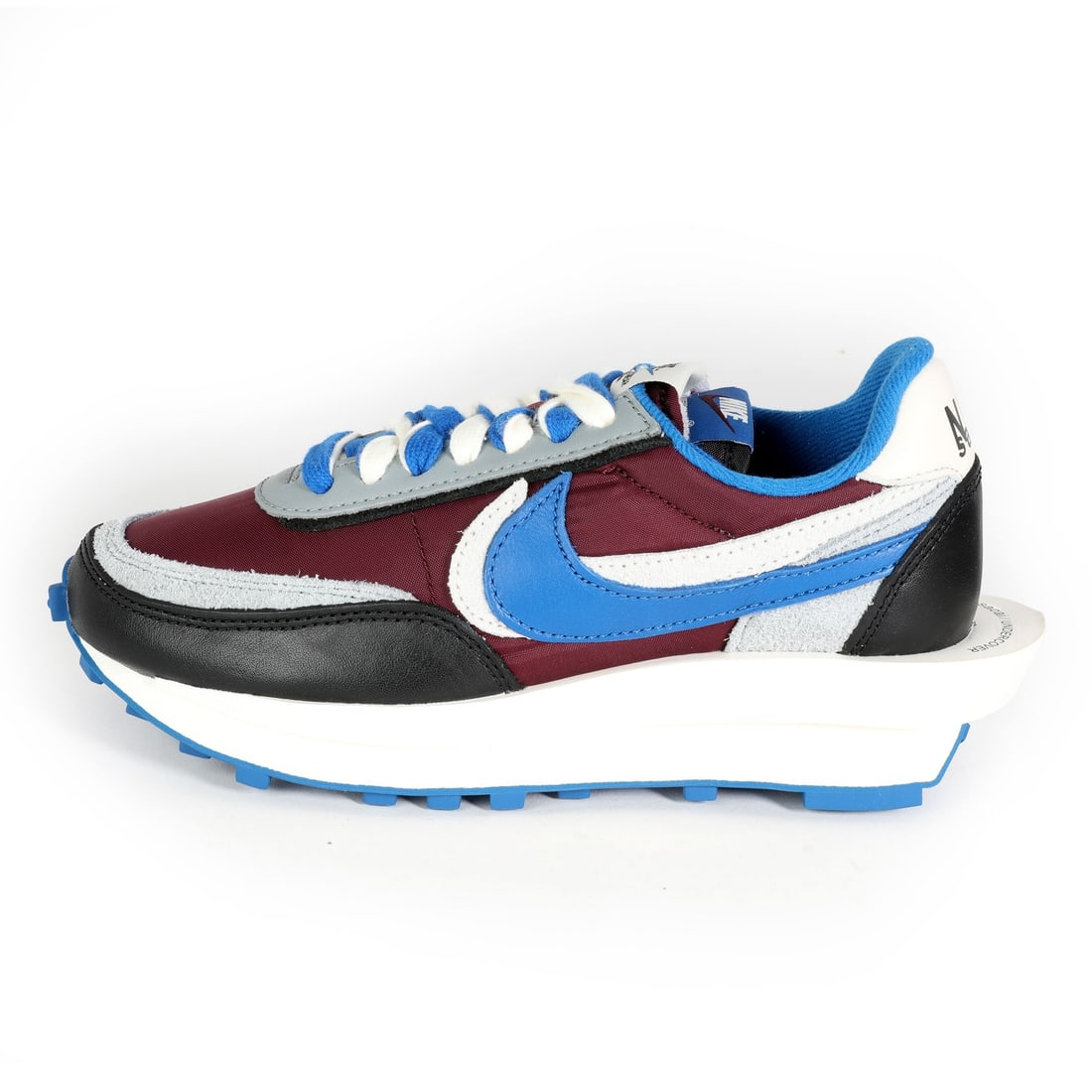 Nike Sacai x Undercover LD Waffle Night Maroon Team Royal Women's Sneakers (1 of 6)