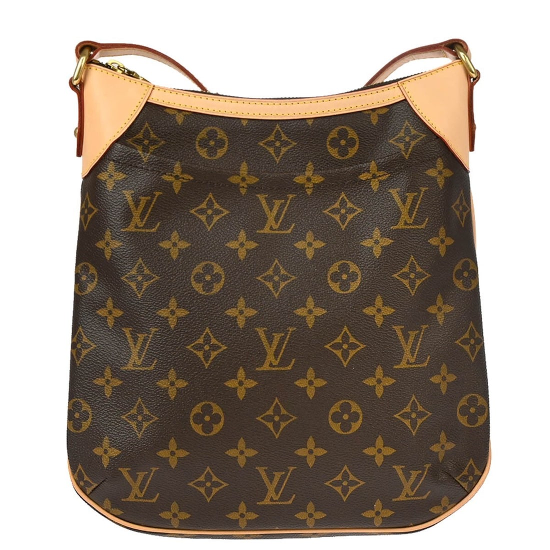 Louis Vuitton Odeon PM Monogram Crossbody Bag M56390 Brown Canvas (1 of 10)
