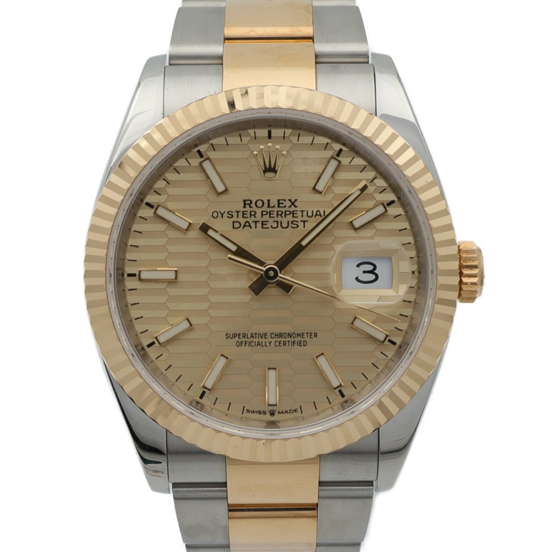 ROLEX Datejust 126233 Automatic Wristwatch 18K Yellow Gold (1 of 18)