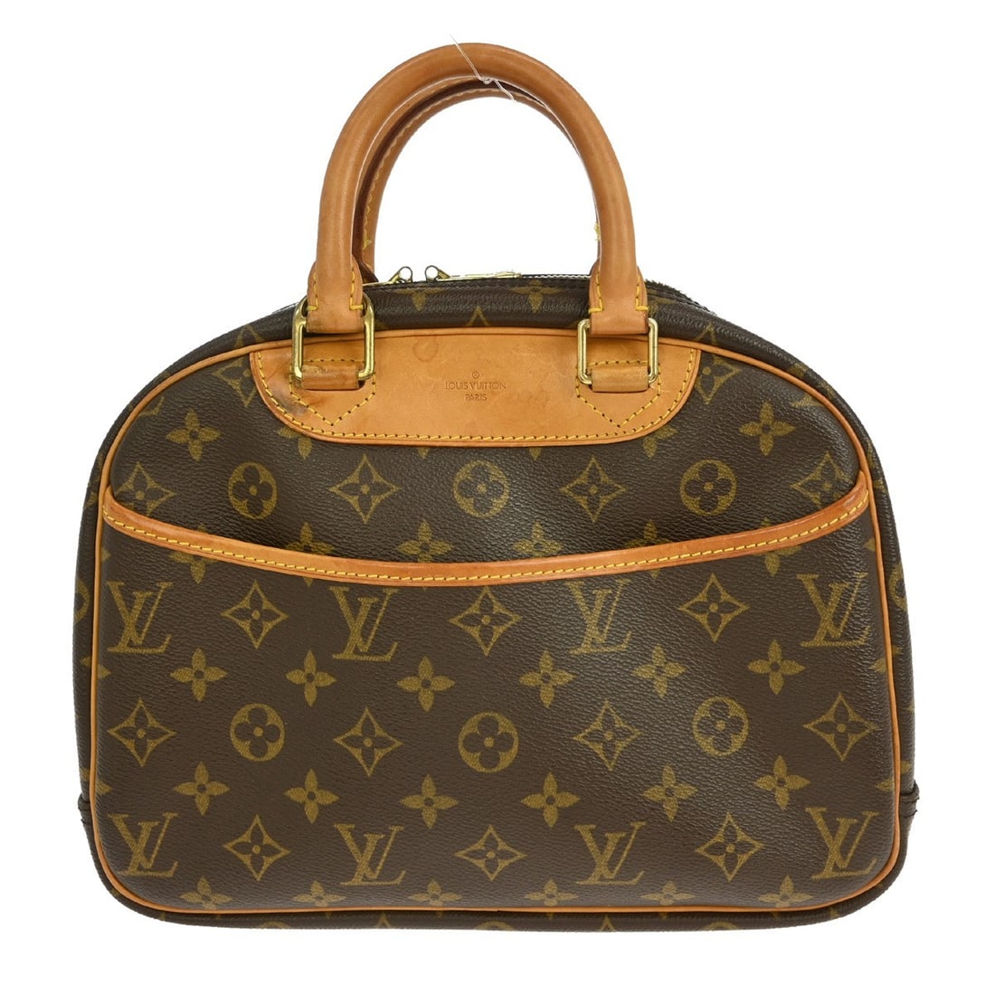Louis Vuitton Trouville Monogram Handbag Brown M42228 Vintage (1 of 11)