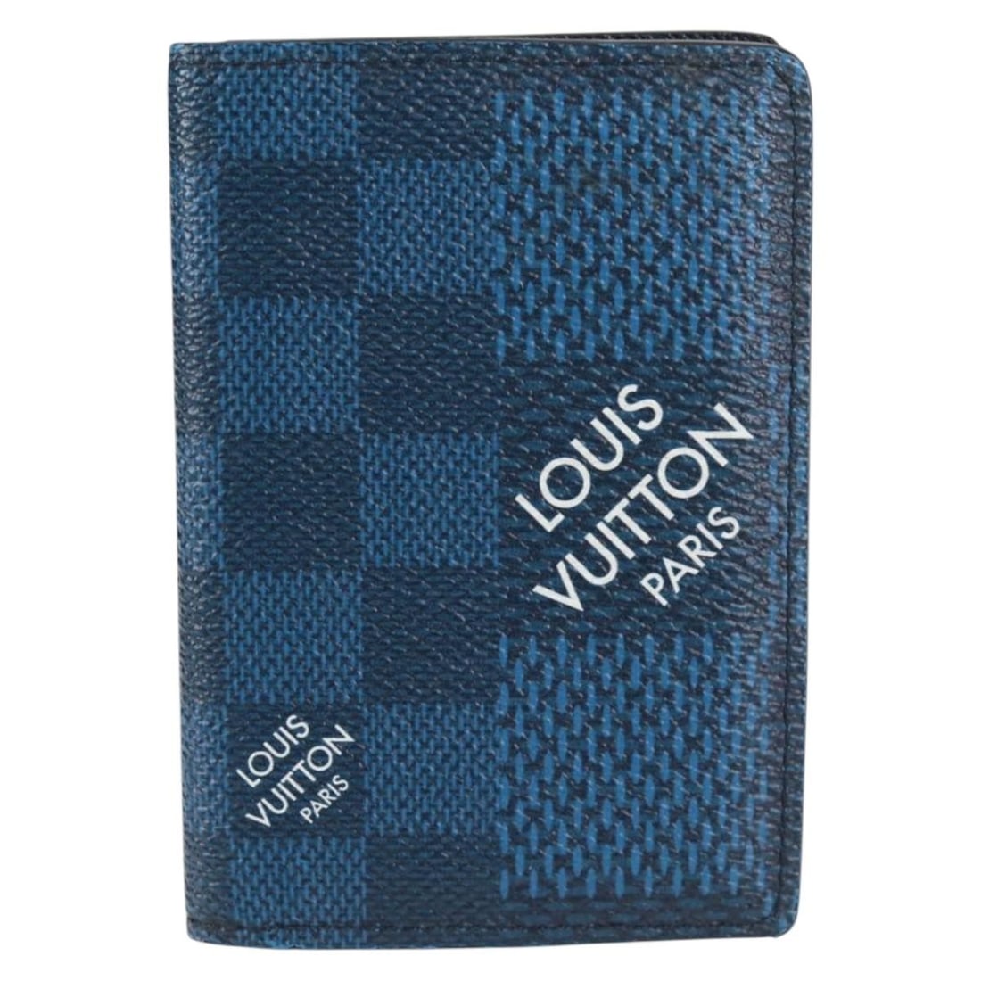 Graphite Blue Card Holder by Louis Vuitton (1 of 2)