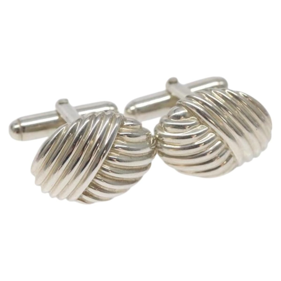 TIFFANY&Co. Ag925 Silver Cuffs Elegant Design (1 of 7)