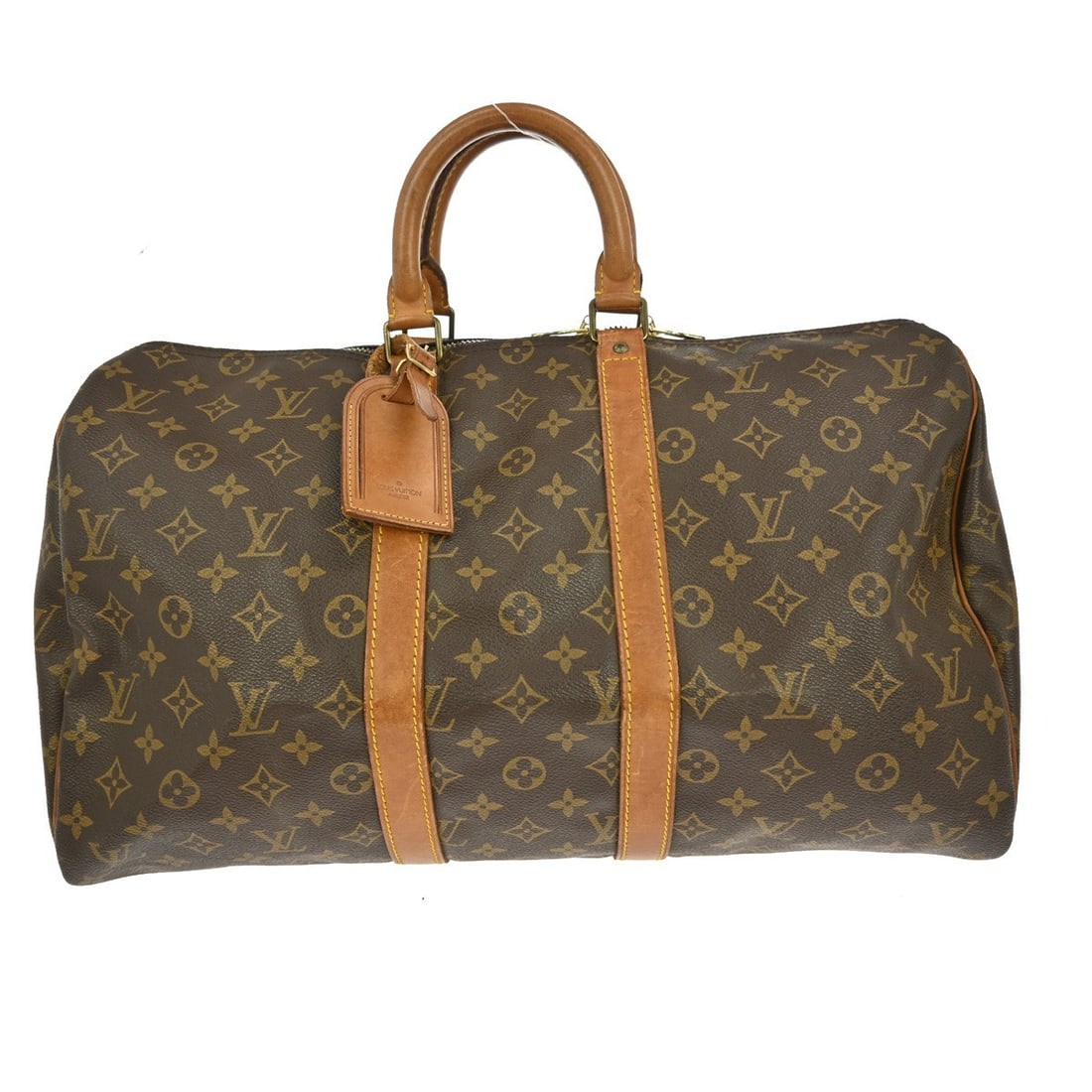 Keepall Bandouliere 45 Travel Bag by Louis Vuitton in Brown (1 of 1)