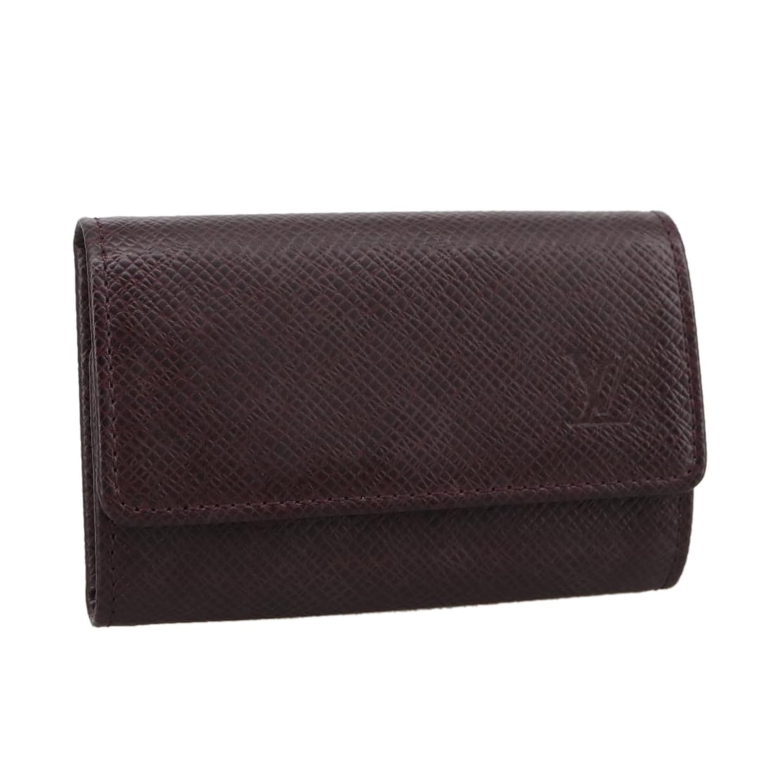 LOUIS VUITTON Taiga Leather Multicles6 Key Case Acajou M30536 (1 of 17)