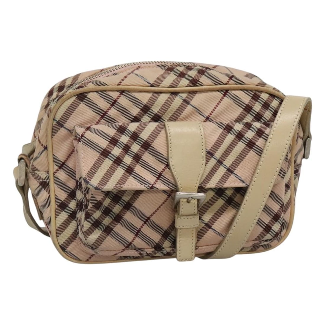 Burberry Blue Label Pink Nova Check Shoulder Bag (1 of 1)